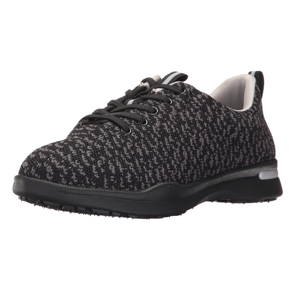SoftWalk Women's Sampson Sneaker -  Black Knit - Size 7 W